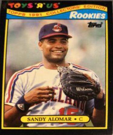 Sandy Alomar #1 Baseball Cards 1991 Toys R US Rookies