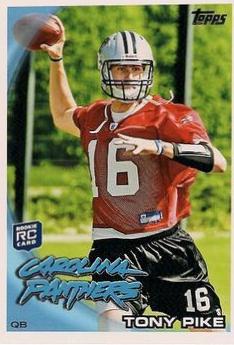 Tony Pike #168 Football Cards 2010 Topps