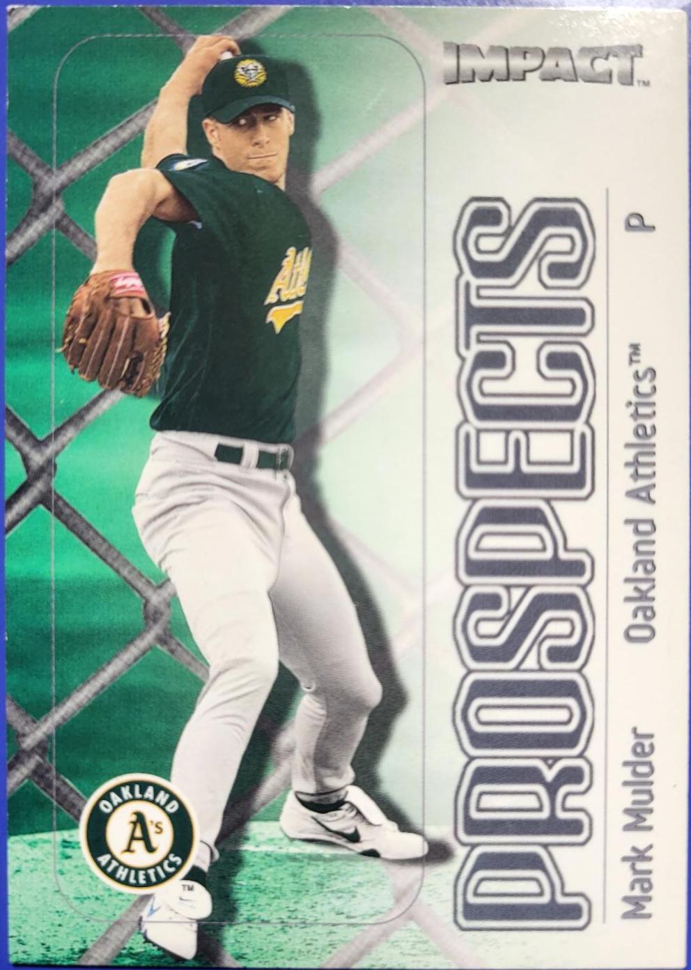 Mark Mulder #49 Baseball Cards 2000 Fleer Impact