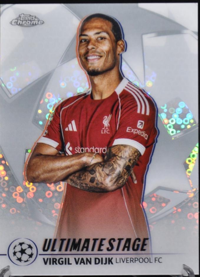 Virgil van Dijk #US-1 Prices | 2025 Topps UEFA Ultimate Stage