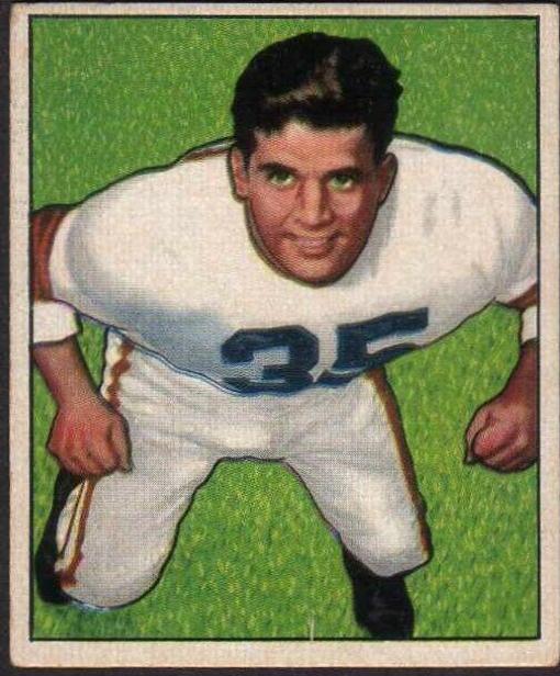 Alex Agase #7 Football Cards 1950 Bowman