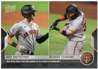 Mike Yastrzemski / Brandon Crawford