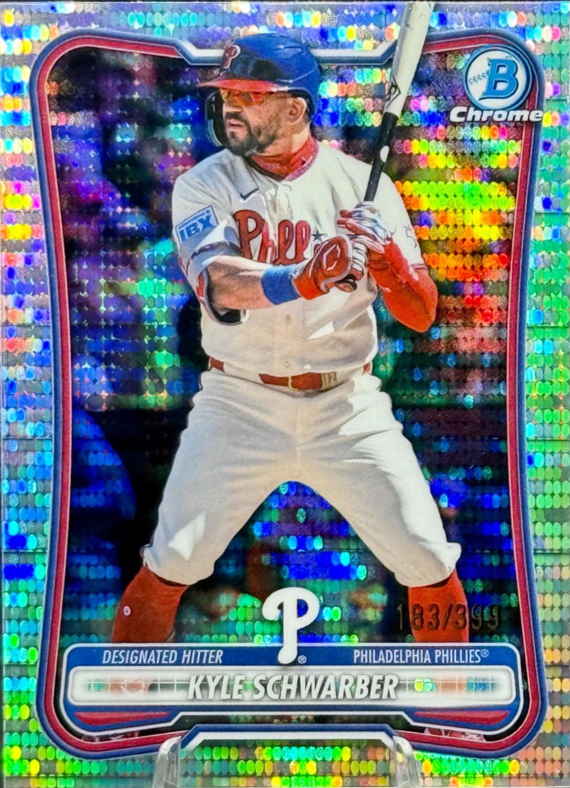 Kyle Schwarber #71 2026 Bowman Chrome Baseball