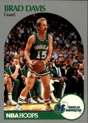 Brad Davis #84 Basketball Cards 1990 Hoops