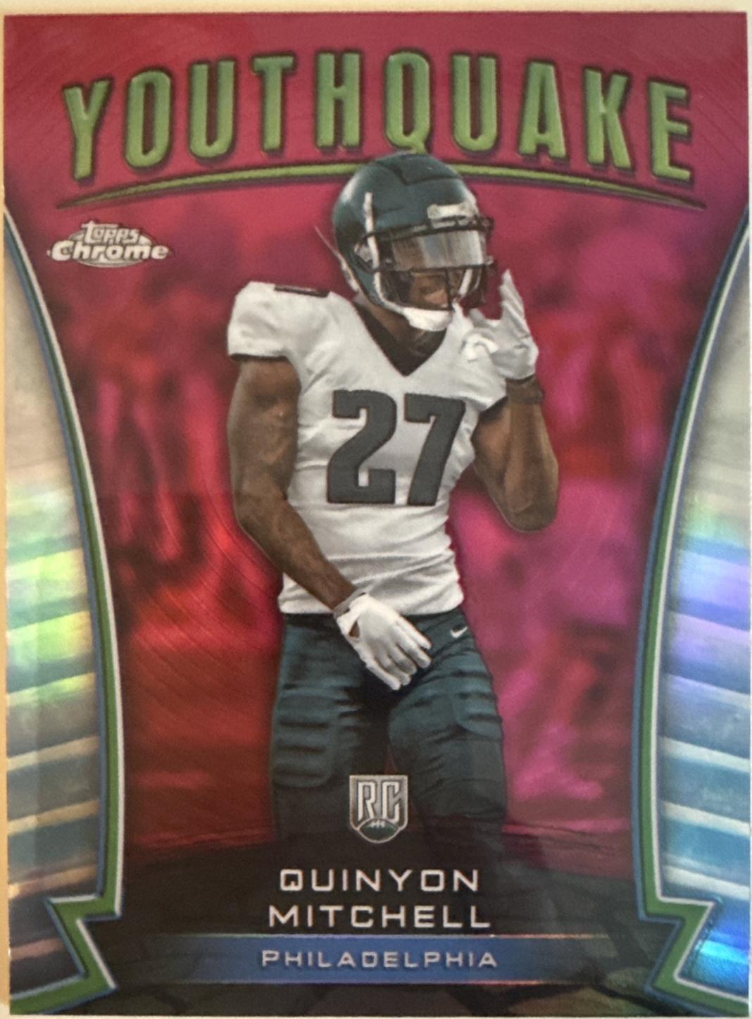 Quinyon Mitchell [Pink Refractor] #Y-7
