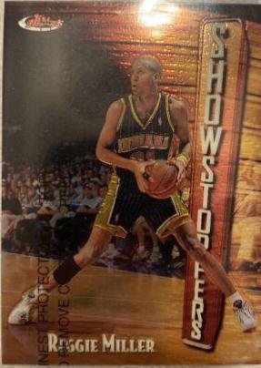 Reggie Miller #240 Basketball Cards 1997 Finest