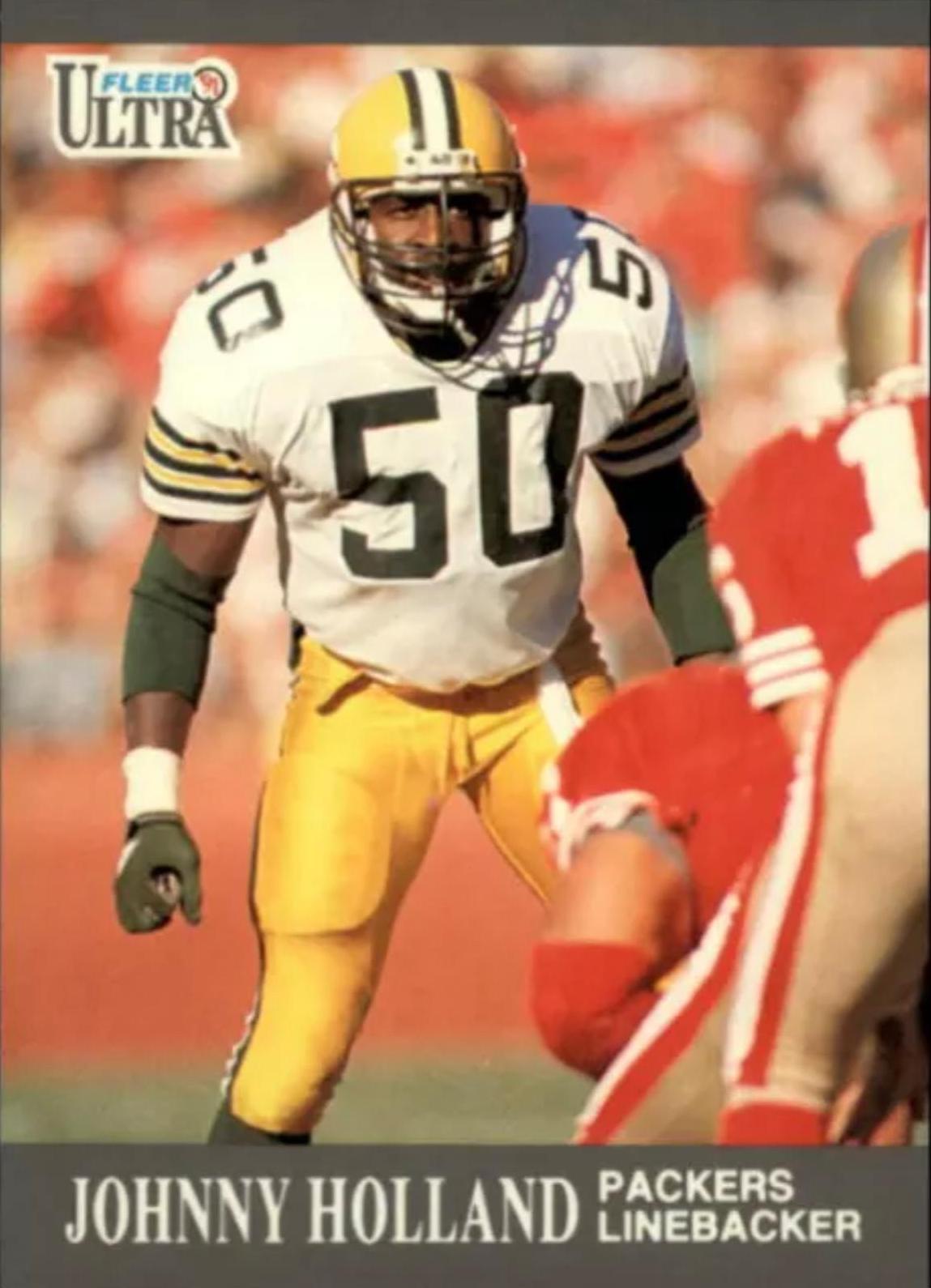 Johnny Holland #173 1991 Ultra Football