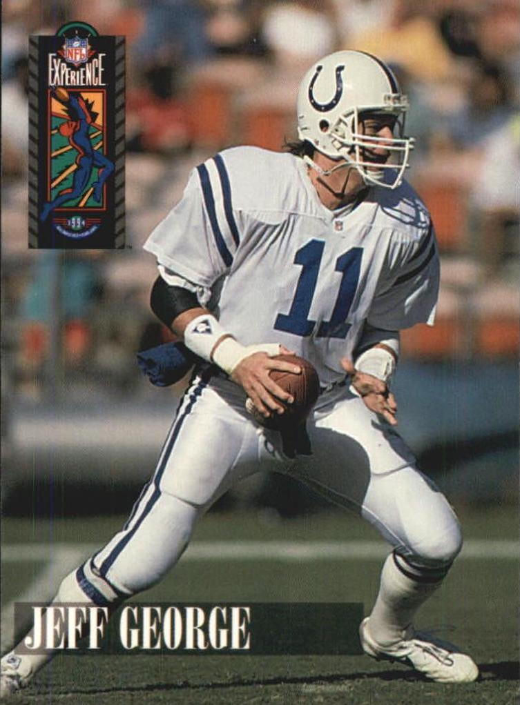 Jeff George #6 Football Cards 1994 Classic NFL Experience