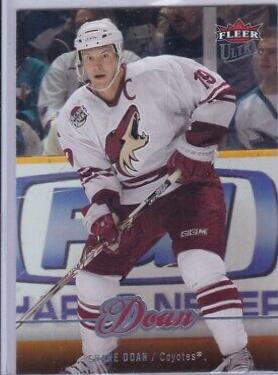 Shane Doan #48 Hockey Cards 2007 Ultra