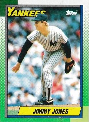 Jimmy Jones #359 Baseball Cards 1990 Topps