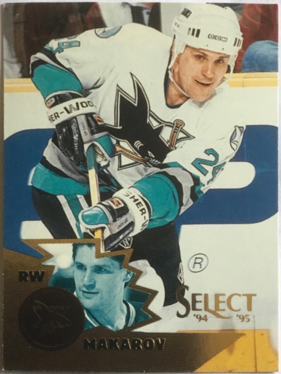 Sergei makarov #8 Hockey Cards 1994 Pinnacle