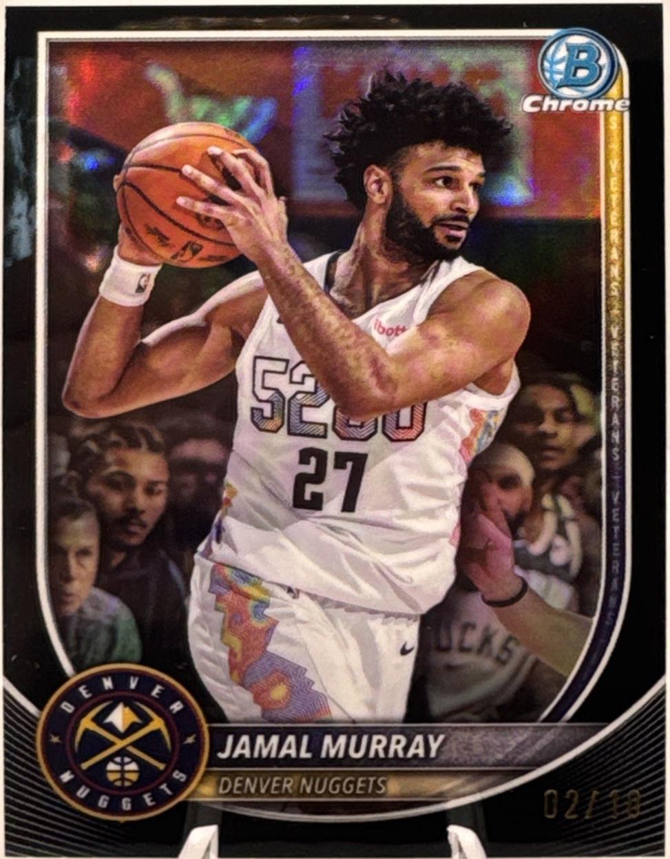 Jamal Murray [Black Refractor] #BCV-101