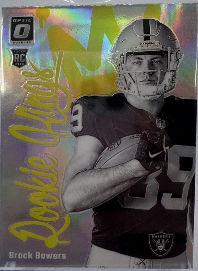 Brock Bowers #7 Football Cards 2024 Panini Donruss Optic Rookie Kings