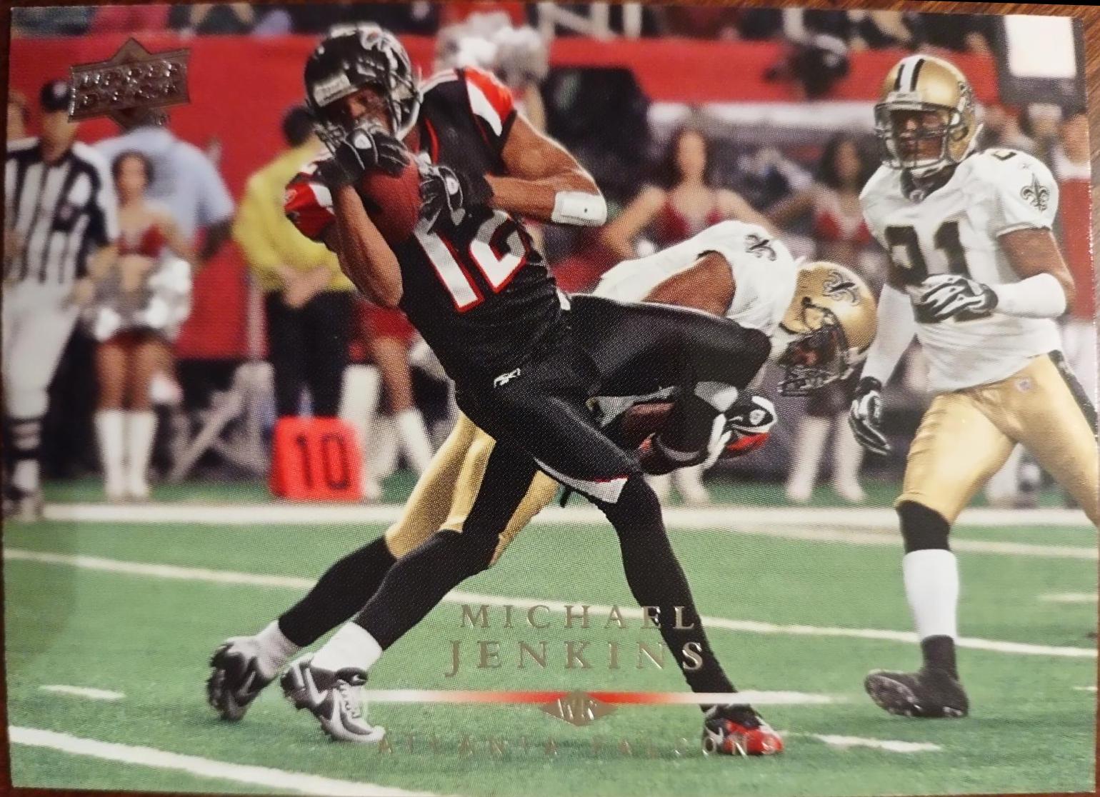 Michael Jenkins #10 Football Cards 2008 Upper Deck