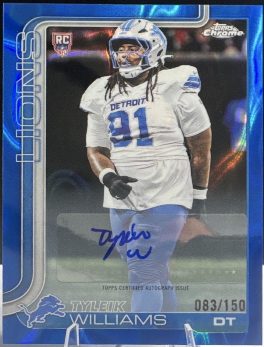 Tyleik Williams [Blue Lava Refractor] #RA-TW