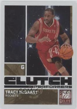 Tracy McGrady [Gold] #12 Basketball Cards 2009 Donruss Elite Clutch Performers