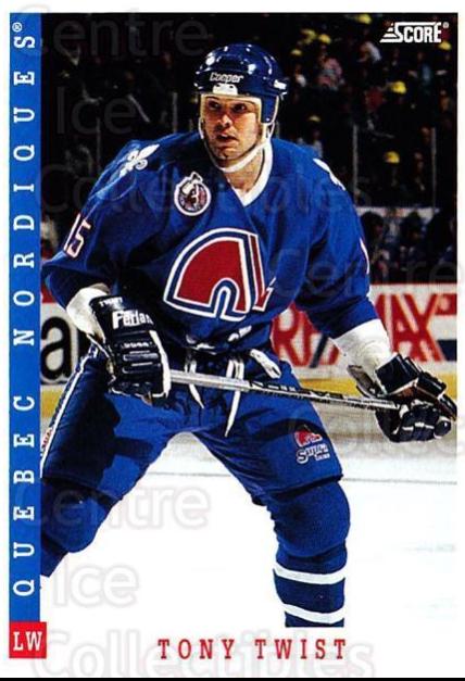 Tony Twist #400 1993 Score Canadian Hockey