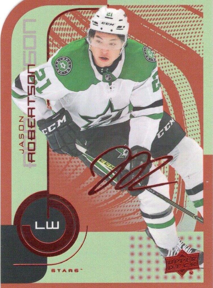 Jason Robertson #67 Hockey Cards 2022 Upper Deck MVP Colors and Contours