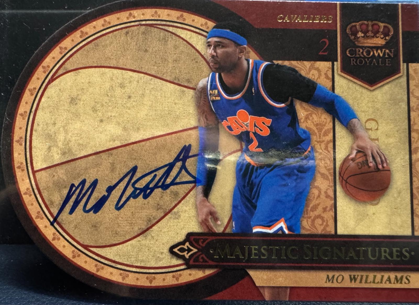 Mo Williams #MW Basketball Cards 2010 Panini Crown Royale Royalty