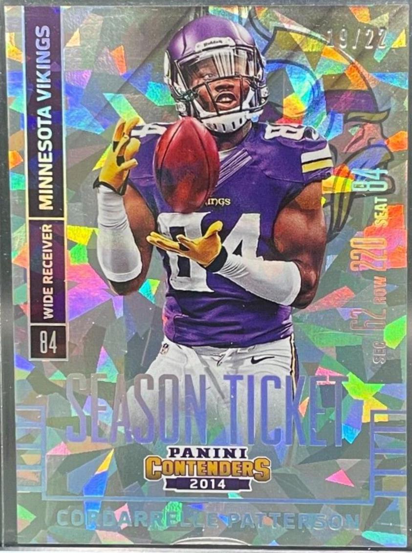 Cordarrelle Patterson [Cracked Ice Ticket] #99