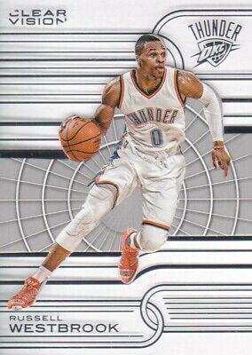 Russell Westbrook #38 Basketball Cards 2015 Panini Clear Vision