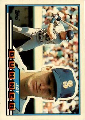 Jay Buhner #20 Baseball Cards 1989 Topps Big