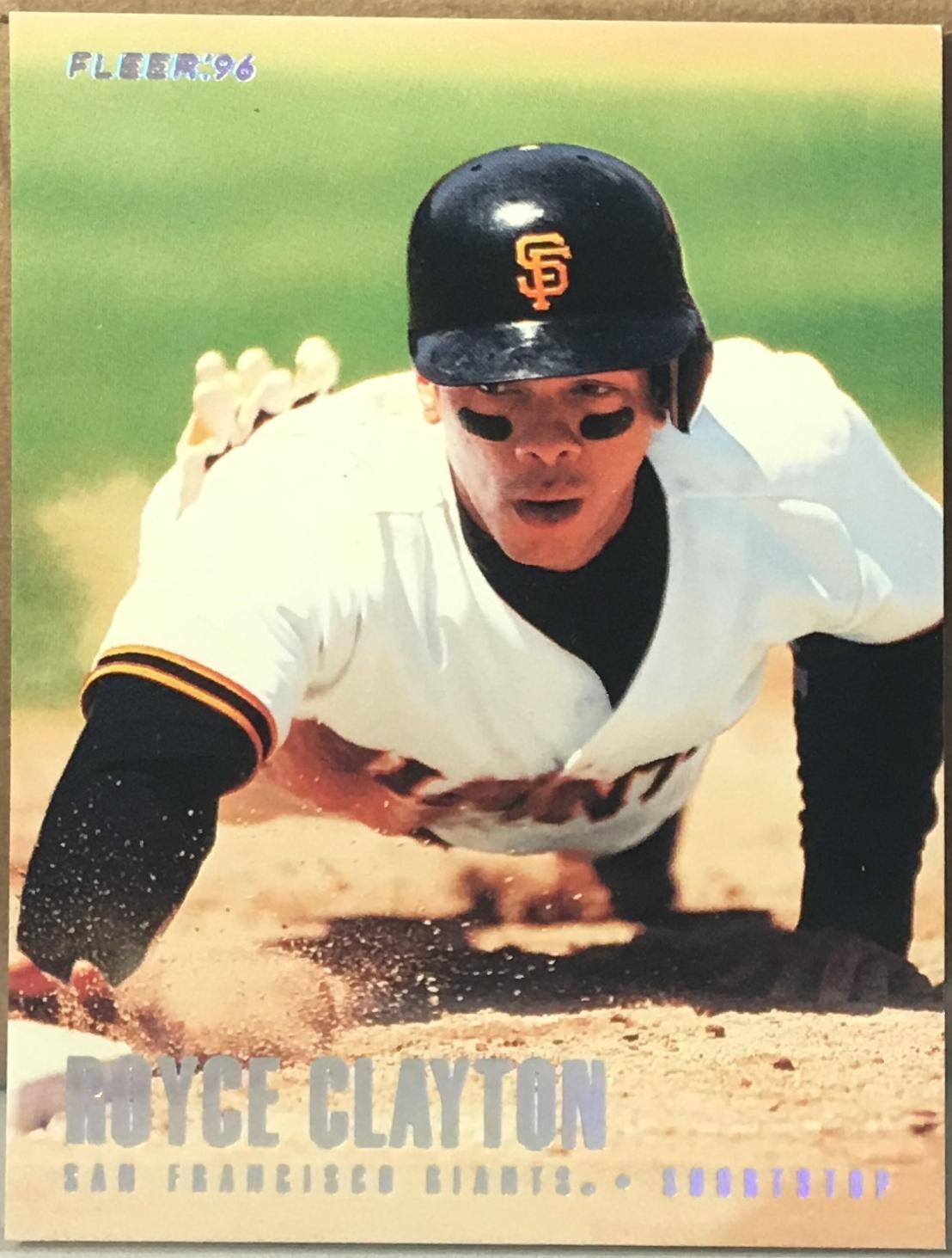 Royce Clayton #586 1996 Fleer Tiffany Baseball