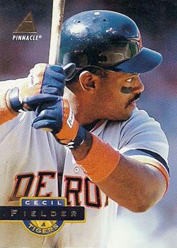Cecil Fielder #10 Baseball Cards 1994 Pinnacle