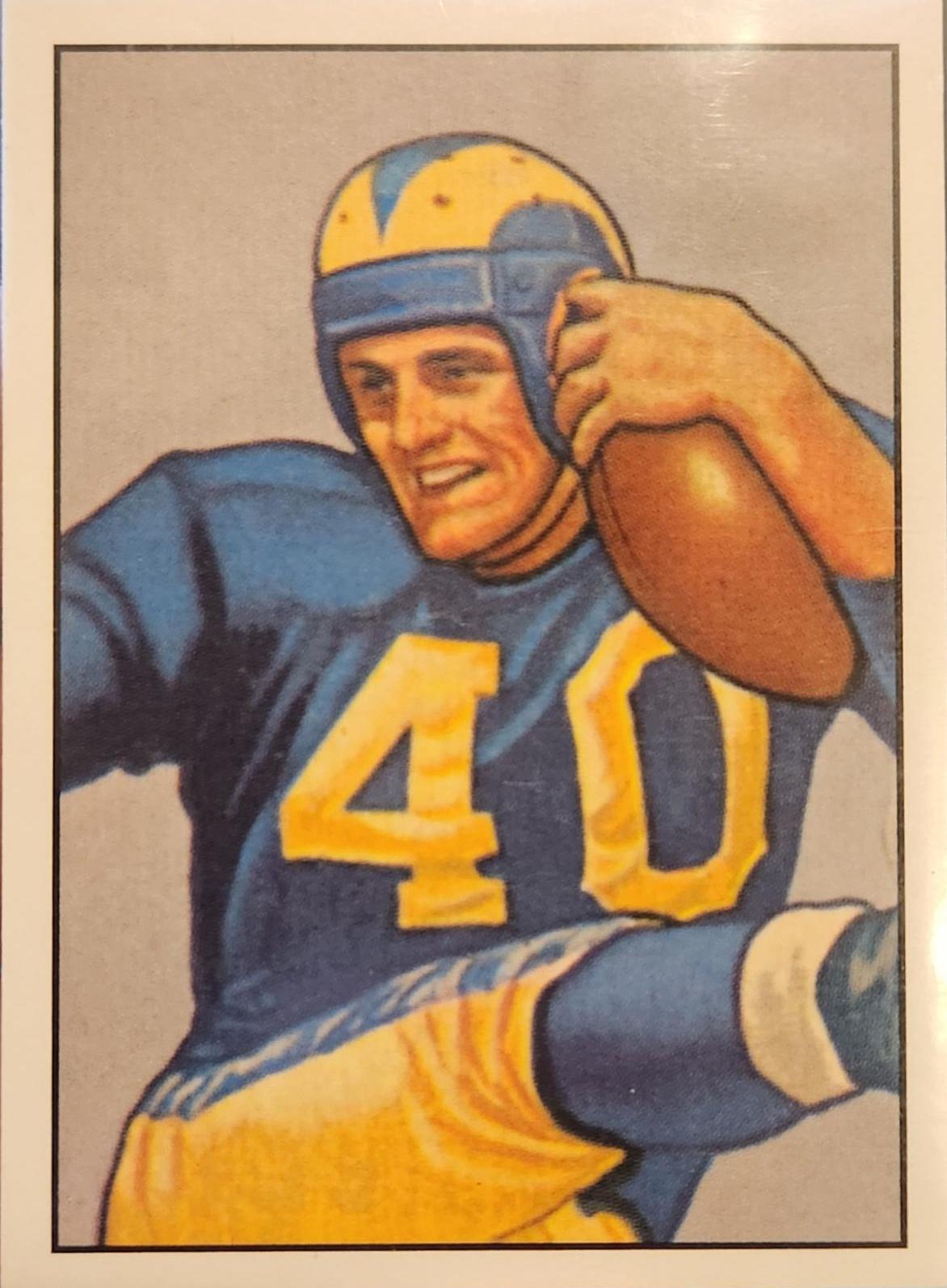 Elroy Hirsch #R-EH Football Cards 2001 Bowman Rookie Reprints