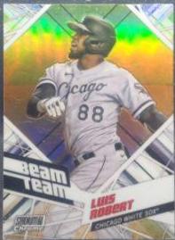 Luis Robert #BTC-17 Baseball Cards 2021 Stadium Club Chrome Beam Team