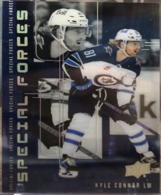 Kyle Connor #SF-19 Hockey Cards 2023 Upper Deck Special Forces