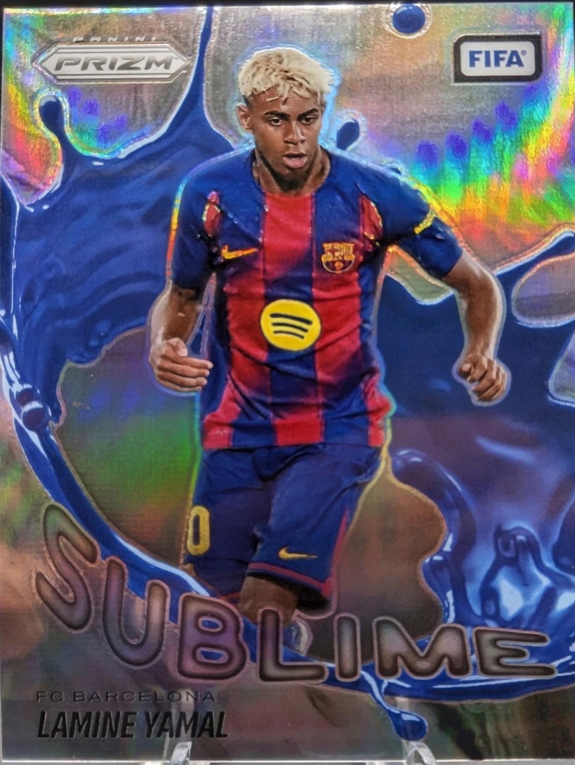 Lamine Yamal #11 2025 Panini Prizm FIFA Sublime