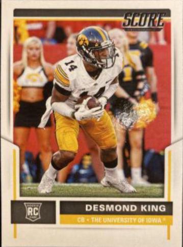 Desmond King #354 Football Cards 2017 Panini Score