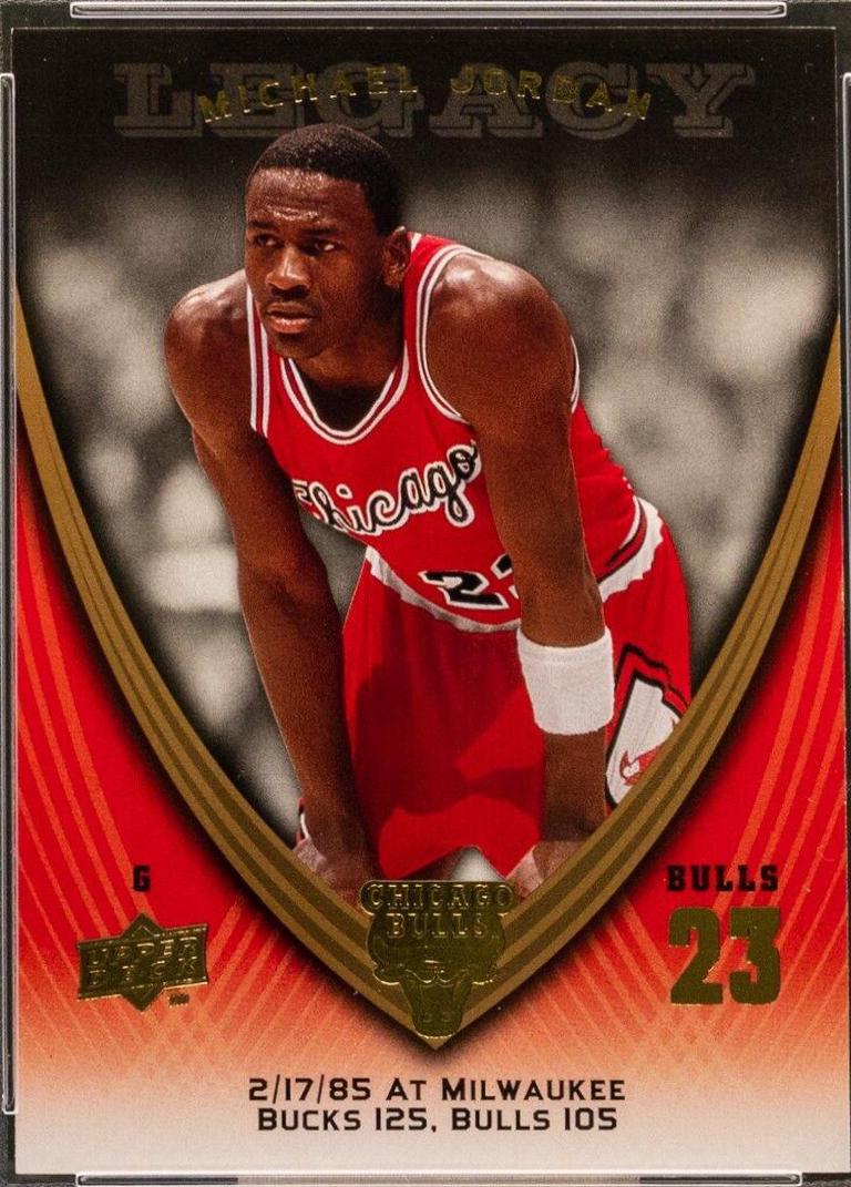 Michael Jordan #52 Basketball Cards 2008 Upper Deck Jordan Legacy