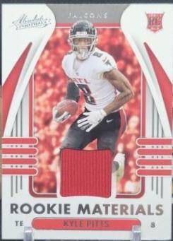 Kyle Pitts #ARM-KPI Football Cards 2021 Panini Absolute Air Raid Materials