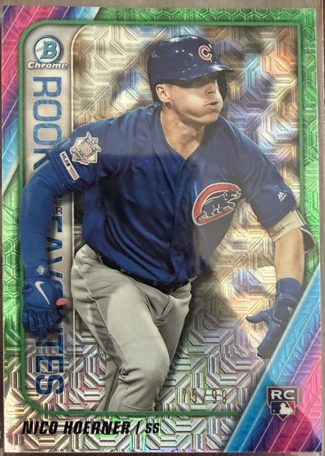 Nico Hoerner [Green Refractor] #ROYF-NH