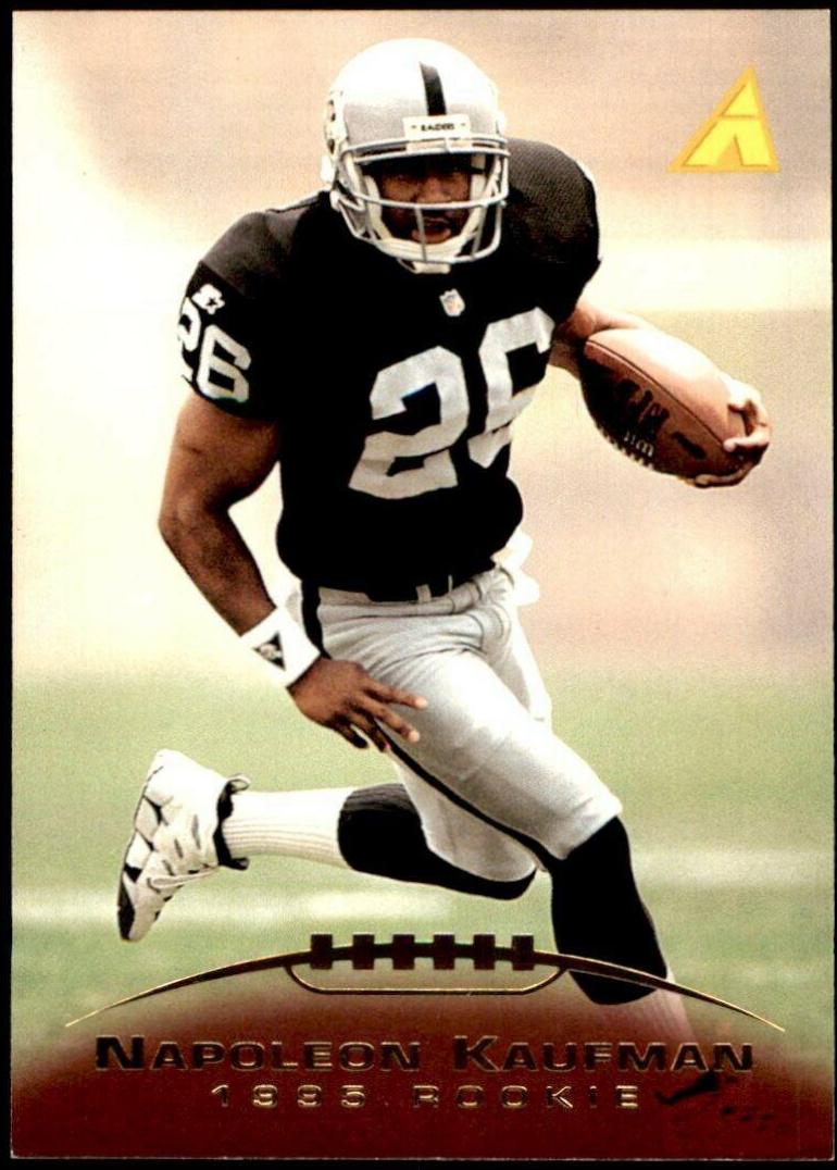 Napoleon Kaufman #218 Football Cards 1995 Pinnacle