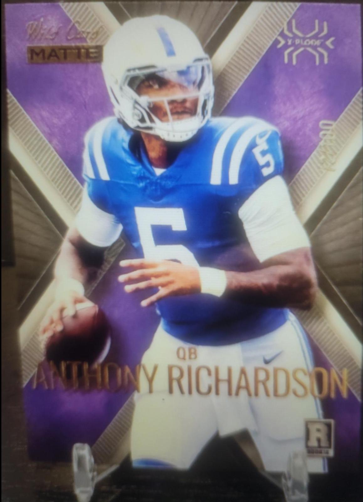 Anthony Richardson #MXP-AR 2023 Wild Card Matte Xplode Football