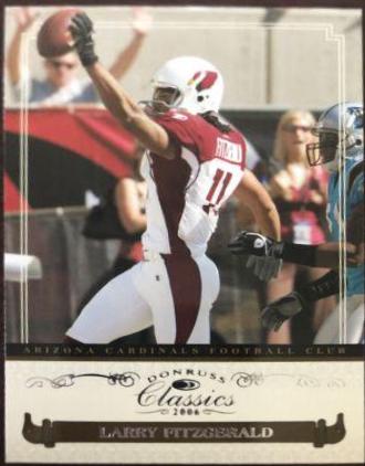 Larry Fitzgerald #3 Football Cards 2006 Panini Donruss Classics