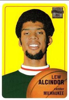 Lew Alcindor #2 Basketball Cards 2001 Topps Abdul-Jabbar Reprints