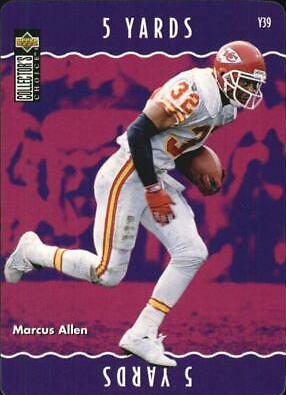 Marcus Allen #Y39 Football Cards 1996 Collector's Choice Update You Make the Play