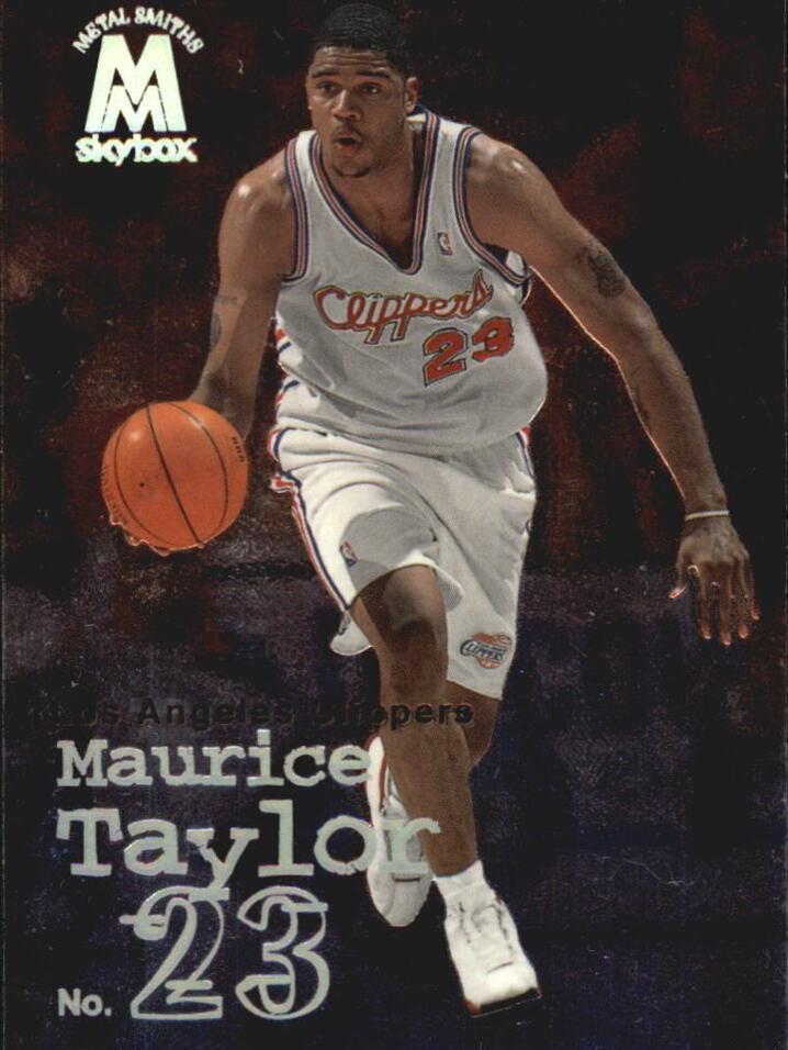 Maurice Taylor #1 Basketball Cards 1998 Skybox Molten Metal