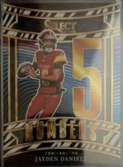 Jayden Daniels [Zebra Prizm] #22 Prices | 2025 Panini Select