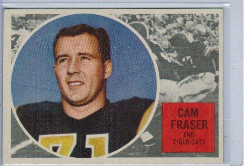 Cam Fraser #34 Football Cards 1960 Topps CFL