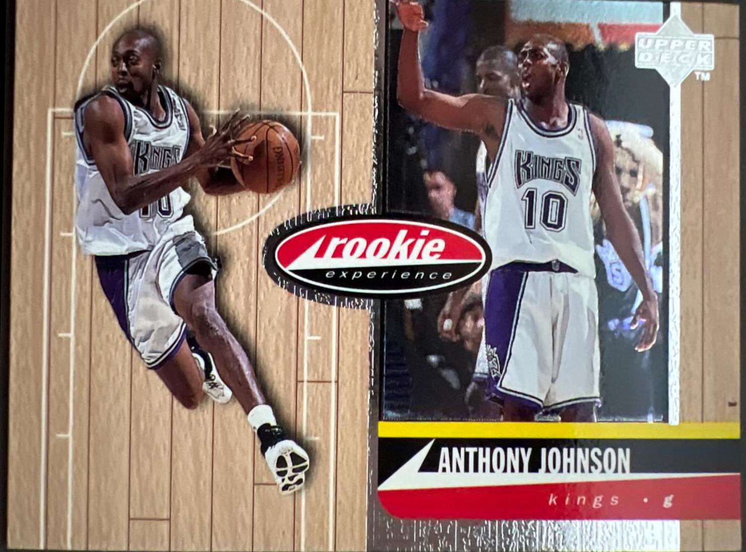 Anthony Johnson #86 1998 Upper Deck Hardcourt Basketball
