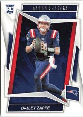 Bailey Zappe #121 Football Cards 2022 Panini Rookies & Stars