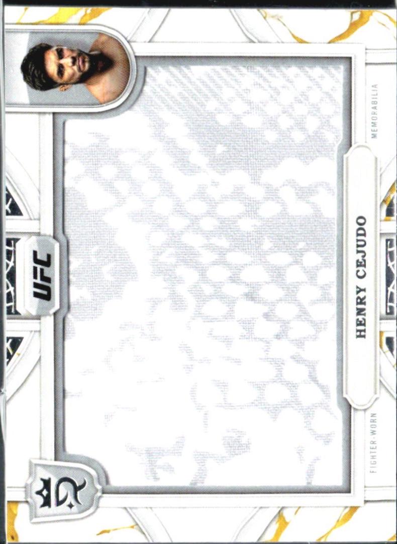Henry Cejudo #RCJ-16 Ufc Cards 2024 Topps Royalty UFC Relic Jewels