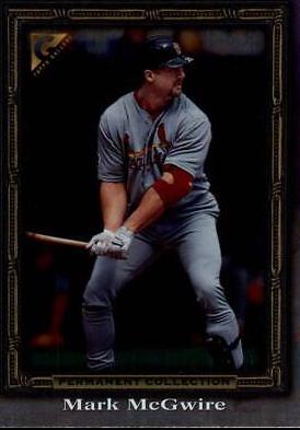 Mark McGwire #50 Baseball Cards 1998 Topps Gallery