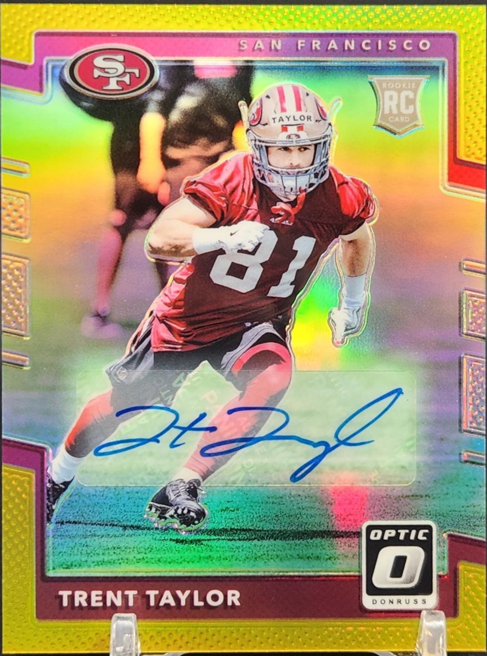 Trent Taylor #125 2017 Panini Donruss Optic Football