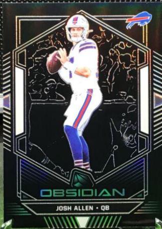 Josh Allen #4 Football Cards 2019 Panini Obsidian